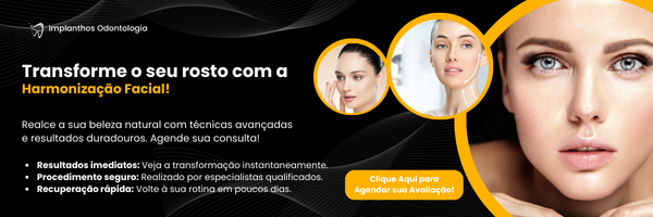 Imagem de Banner de Conversão para o post do blog sobre Harmonização Facial